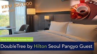 DoubleTree by Hilton Seoul Pangyo Guest Room Review, Newly Built Clean Business Hotel!