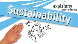 Sustainability explained (explainity® explainer video)