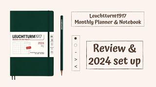 Leuchtturm1917 Monthly Planner & Notebook | Review & 2024 set up