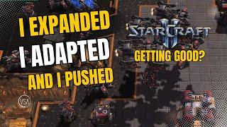 I DID SO MANY THINGS! - Starcraft 2 - Getting Good - Silver League 1v1 Terran Vs Terran