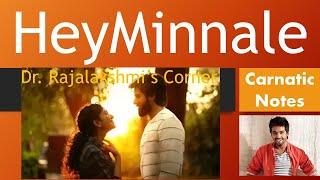 Hey Minnale | Amaran | GV Prakash | Carnatic Notes | Veena Tutorial | Swarams | DrRajalakshmi