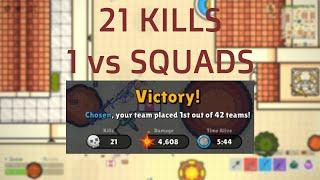 ZombsRoyale | 21 kills SOLO squad!