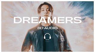 Jungkook - Dreamers (FIFA World Cup 2022 Official Soundtrack) [8D AUDIO] USE HEADPHONES