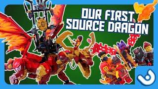 OUR FIRST SOURCE DRAGON! Source Dragon of Motion 71822 EARLY Review LEGO Ninjago Dragons Rising 2024