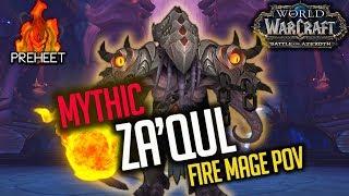 Mythic Za'qul - Fire Mage PoV