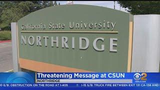 Security Increased At Cal State Northridge After Threat On Bathroom Wall