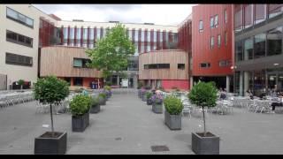 Anglia Ruskin University Cambridge Campus from above