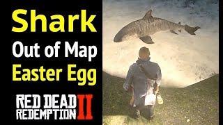 Shark (Out of Map) in Red Dead Redemption 2 (RDR2): Easter Egg - Return To Guarma Without Snipers