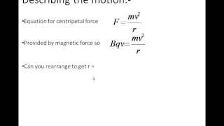 AQA A2 Unit 4e Lesson 4 Magnetic force on a moving charge