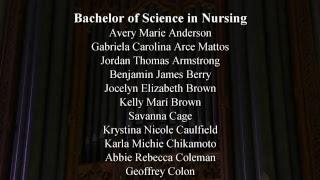 2017 Duke School of Nursing Hooding and Recognition Ceremony