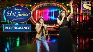 Nirvesh And Shruti Deliver A Powerful Performance | Indian Idol Junior