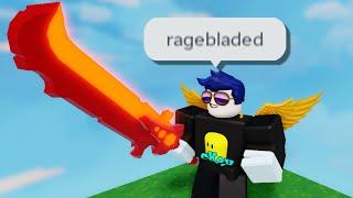 i still love the Rageblade.. (Roblox Bedwars)