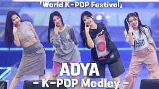 [4K] ADYA ‘K-POP Medley’ Fancam @ 2023 WORLD K-POP FESTIVAL