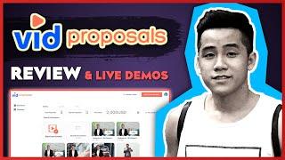 VidProposals Review and LIVE Demos | Create Video Proposals in 60s! 