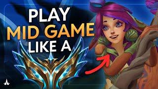 How to PERFECT the MID GAME! - Playing in Diamond Elo