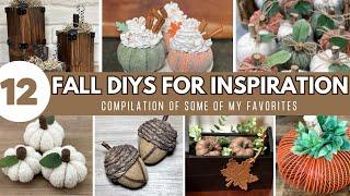 12 Easy and Inexpensive Fall Decor DIY Projects For Inspiration