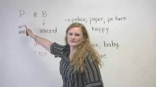 English Pronunciation - P & B