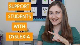 How to Help Students with Dyslexia Be Successful!