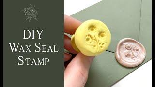 DIY wax seal stamp tutorial | How to make a stamp