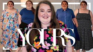 YOURS LAST MIN SUMMER SHOP | plus size clothing haul try on | 2024