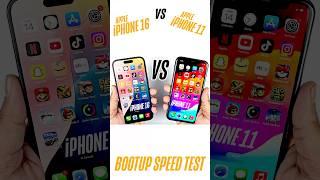 iPhone 16 vs iPhone 11 - Speed Test #iphone16 #iphone11 #speedtest