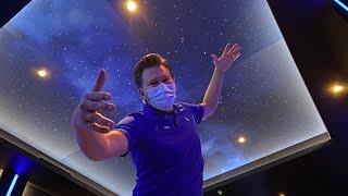 Fiber Optic Star Ceilings for Home Theater| Constellations! Shooting STAR? Clouds?!?