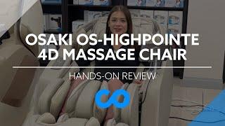 Osaki OS-Highpointe 4D Massage Chair Review