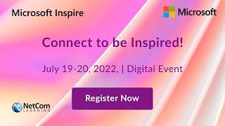 Microsoft Inspire 2022 | Microsoft Partner of the Year | NetCom Learning