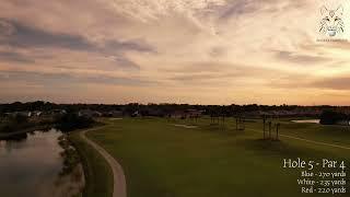 Hole 5 at Bonita Fairways Golf Club in Bonita Springs, Florida