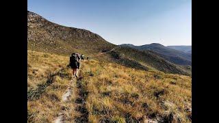 The first day of multi-day hike on Antjie Se Pad with "Start Hiking Gqeberha" at Baviaans. 28.06.24