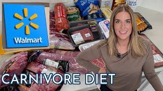 Carnivore Diet: Walmart Grocery Haul- Weekly Staples