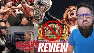 WWE RAW REVIEW - ES wird DRINGEND ZEIT für den DRAFT 