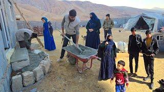 ‍️Hassan's Return: Building Beautiful Stone Steps with Amir's Family