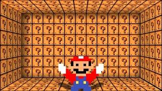 Can Mario Collect 999 item Blocks in Super Mario Bros.?