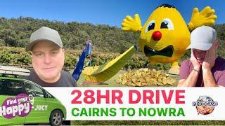 Roadtrip Cairns to Nowra / Jucy Van Hire Australia / Camping Queensland / Australia Van Life