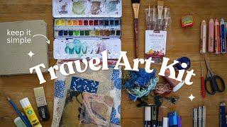 My Travel Art Kit: Simplify Your Art Supplies for Increased Creativity!