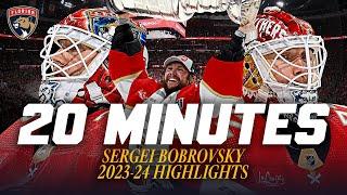 THE BOBBERIES: 20 minutes of Sergei Bobrovsky's 23-24 season highlights