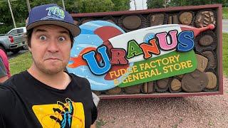 I VISTED URANUS Indiana - A Hilarious Roadside Attraction - Hoosiers Gym - Oldest Big Boy Restaurant