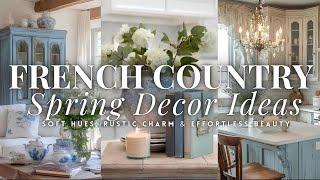 The Timeless Elegance of French Country Spring Decor: Soft Hues, Rustic Charm & Effortless Beauty 