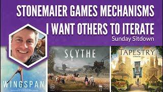 Stonemaier Games Mechanisms I Want Others to Iterate