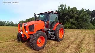 Cutting Hay With The Kubota M6