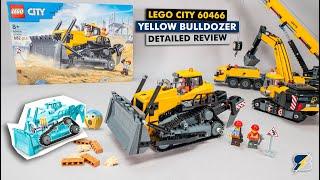 LEGO City 60466 Yellow Bulldozer detailed building review - better than Technic?!