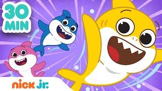 Baby Shark's Big Show | 30 MINUTI delle MIGLIORI canzoni di Baby Shark! | Nick Jr.