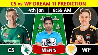 CS vs WF Dream11 Team, CS vs WF Dream11 Prediction, CS vs WF Super Smash League T20 Dream11 Team