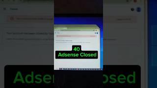 Bad News  Adsense account closed / stop using using adsense on dashboard for 15 days #wiqibhai