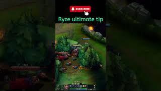 League of legends Ryze ultimate tip #leagueoflegendstips #ryze