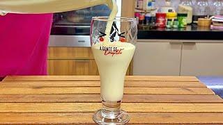 NESSE CALOR É PRIMORDIAL! MILK-SHAKE DE LEITE NINHO SUPER REFRESCANTE E SABOROSO