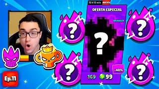 COMPRO un BRAWLER ÉPICO con GEMAS y lo MAXEO para SUBIR a LEGENDARIO | De BRONCE a PRO Ep.11