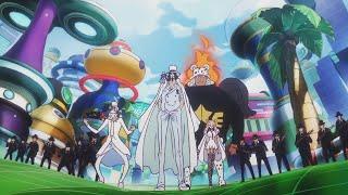 CP - 0 INVADE EGG-HEAD - Rob Lucci in action after defeat from Luffy  - One Piece Episode 1099