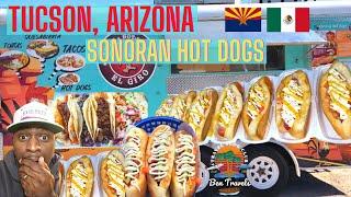 Best Sonoran Hot Dogs in Tucson Arizona | Mexican Street Food | Tacos Y Hot Dogs El Giro